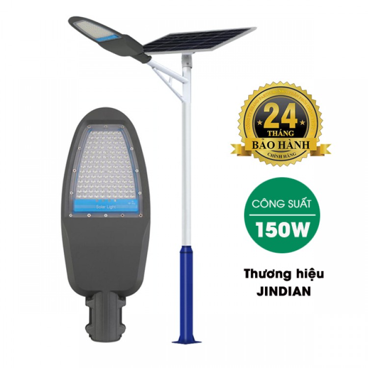 Đèn đường năng lượng mặt trời Jindian 150W JD-Z150