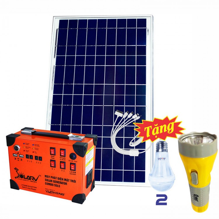 Máy Phát Điện Mặt Trời Lithium COMBO 70LS